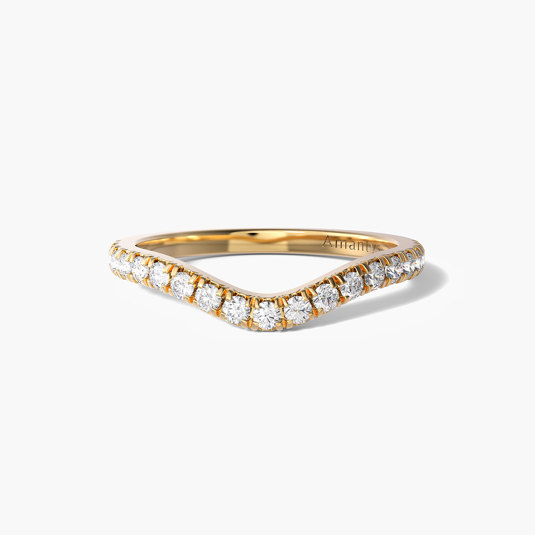 Délicate – Diamond Wedding Band