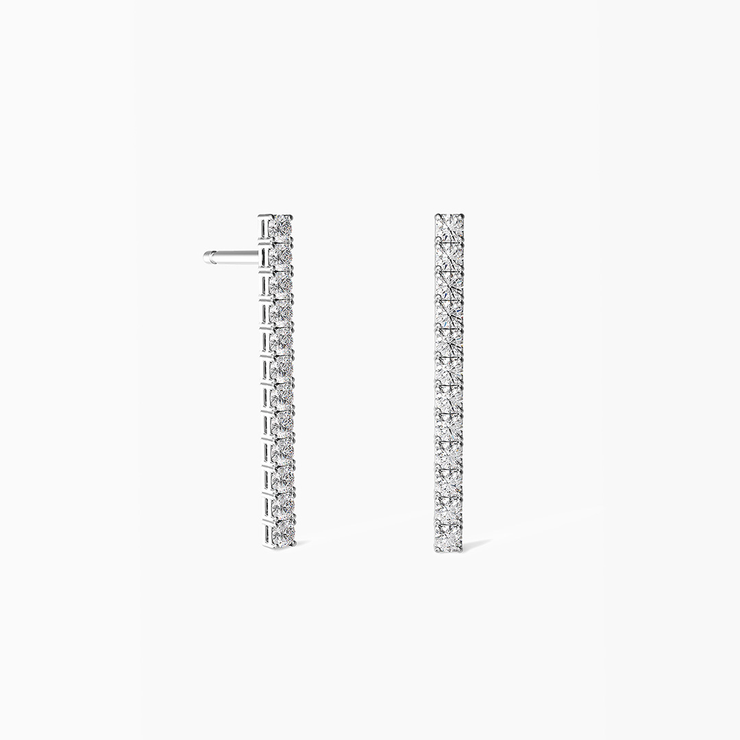 Boucles d'oreilles Rivière