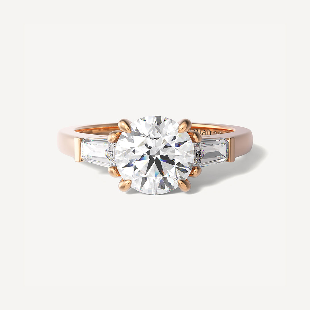 Captivantetaille Round - 0.30 Ct