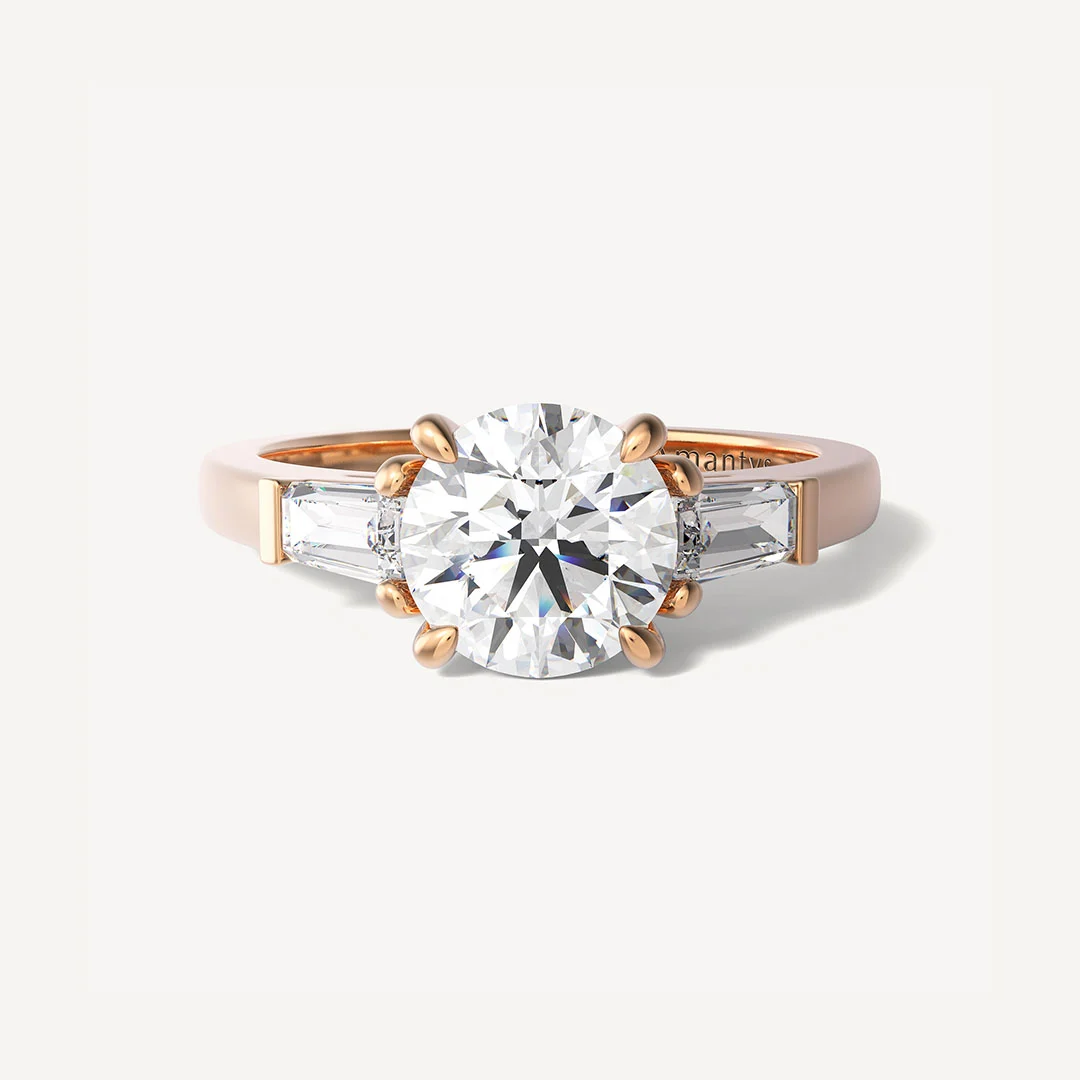 Captivantecut Round - 0.30 Ct