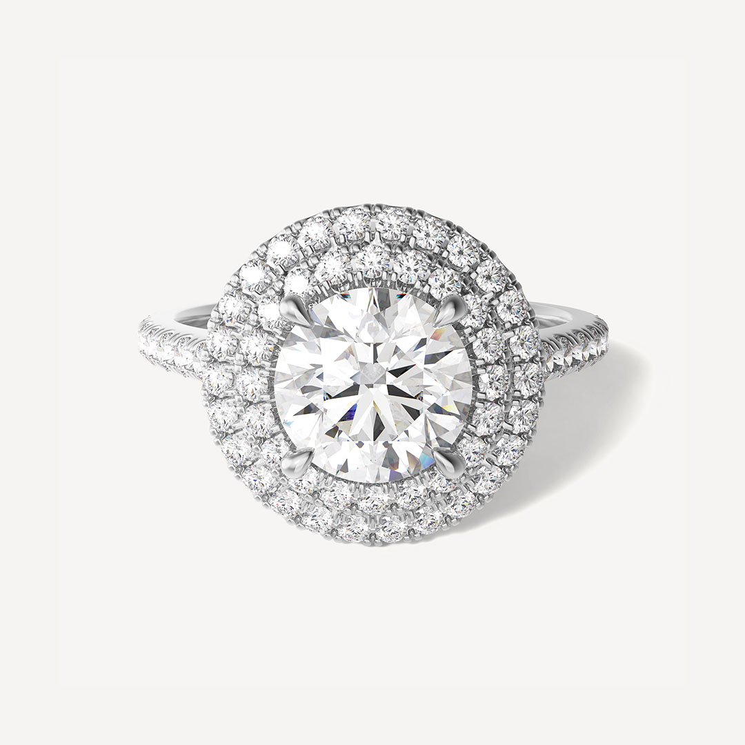 Éblouissantetaille Round - 0.30 Ct