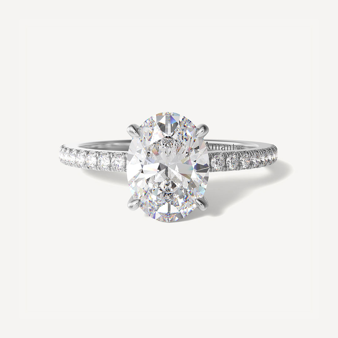 Subtiletaille Oval - 1.00 Ct