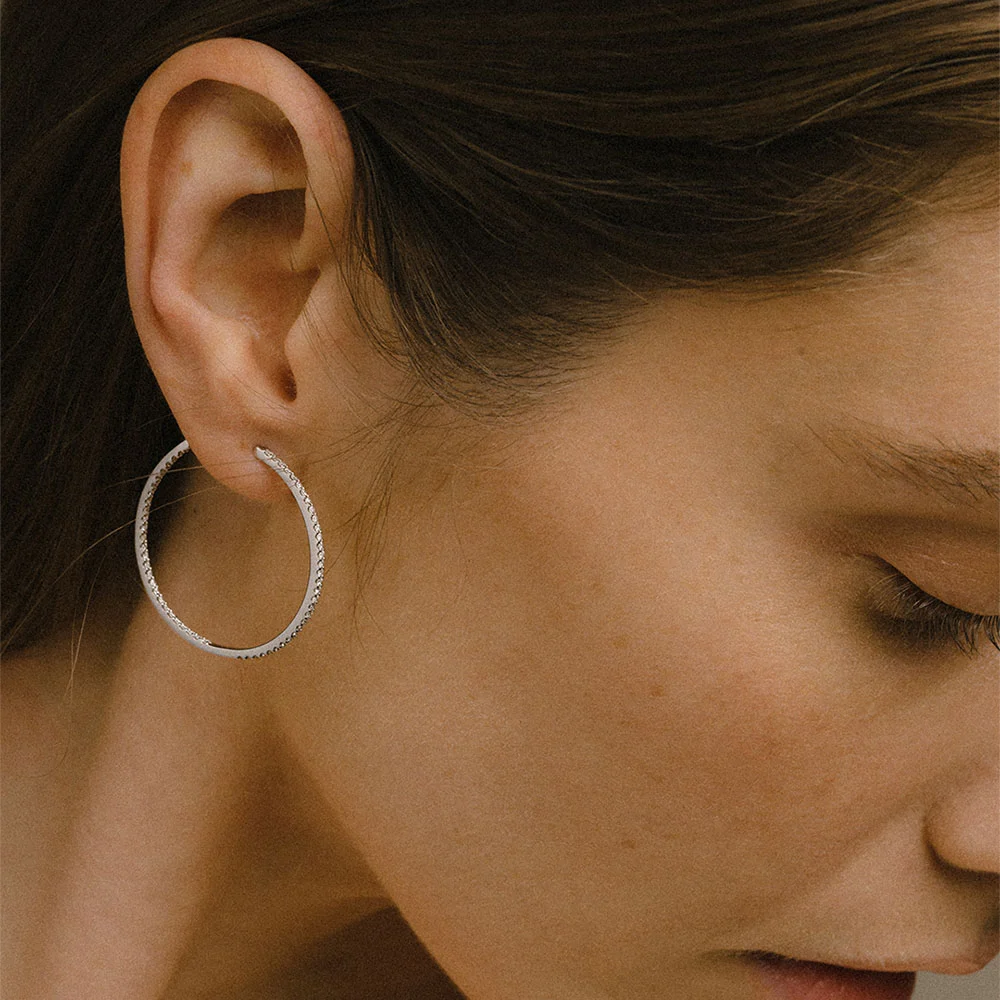 Créoles - Diamond Earrings