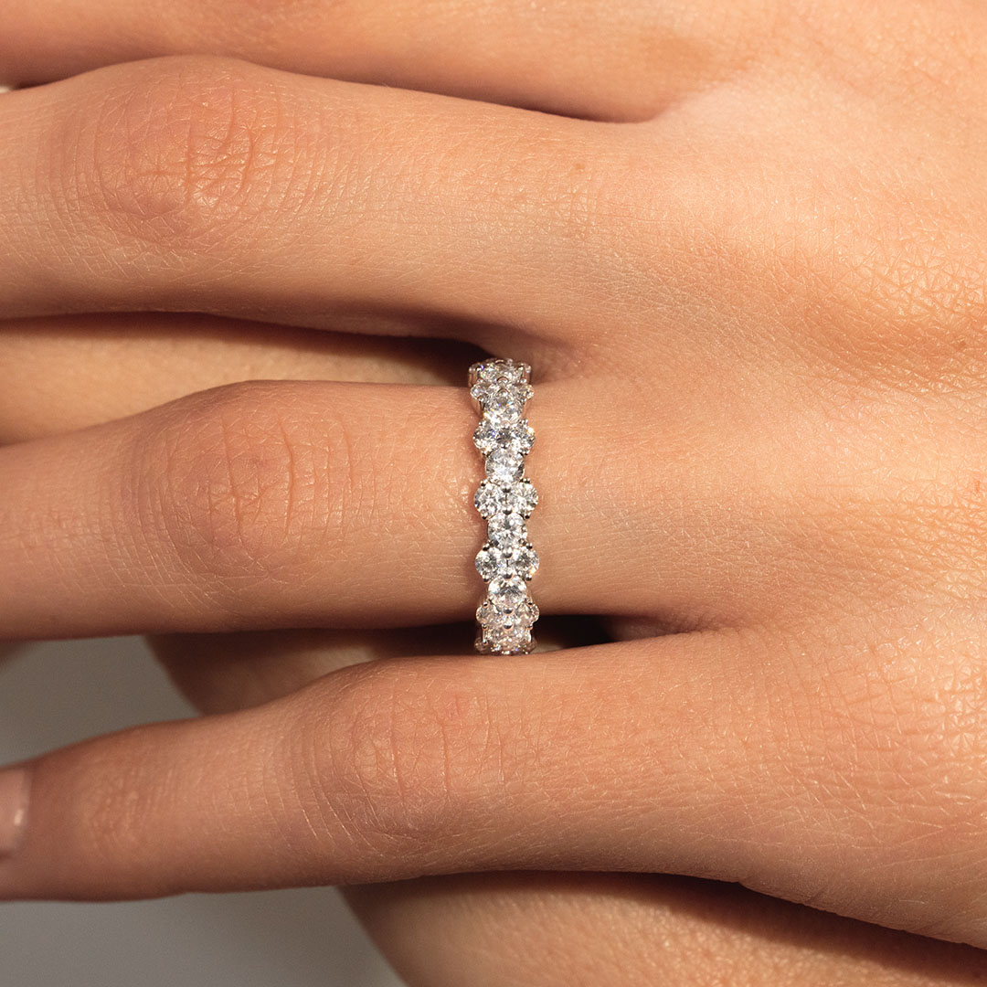 Alliance en diamants Brillante