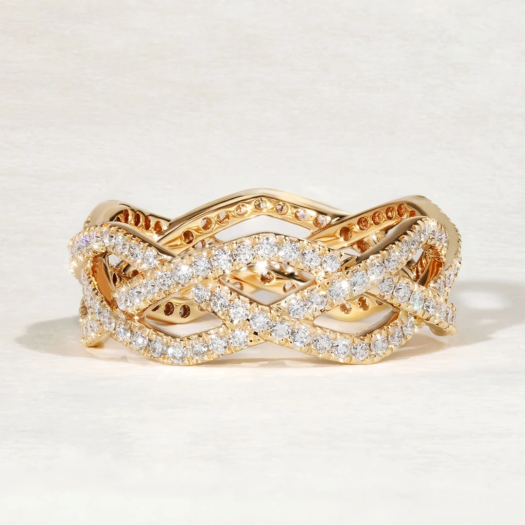 Infinie - Diamond Wedding Band