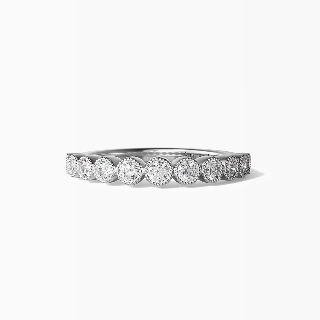 Chute de diamants - Diamond Wedding Band