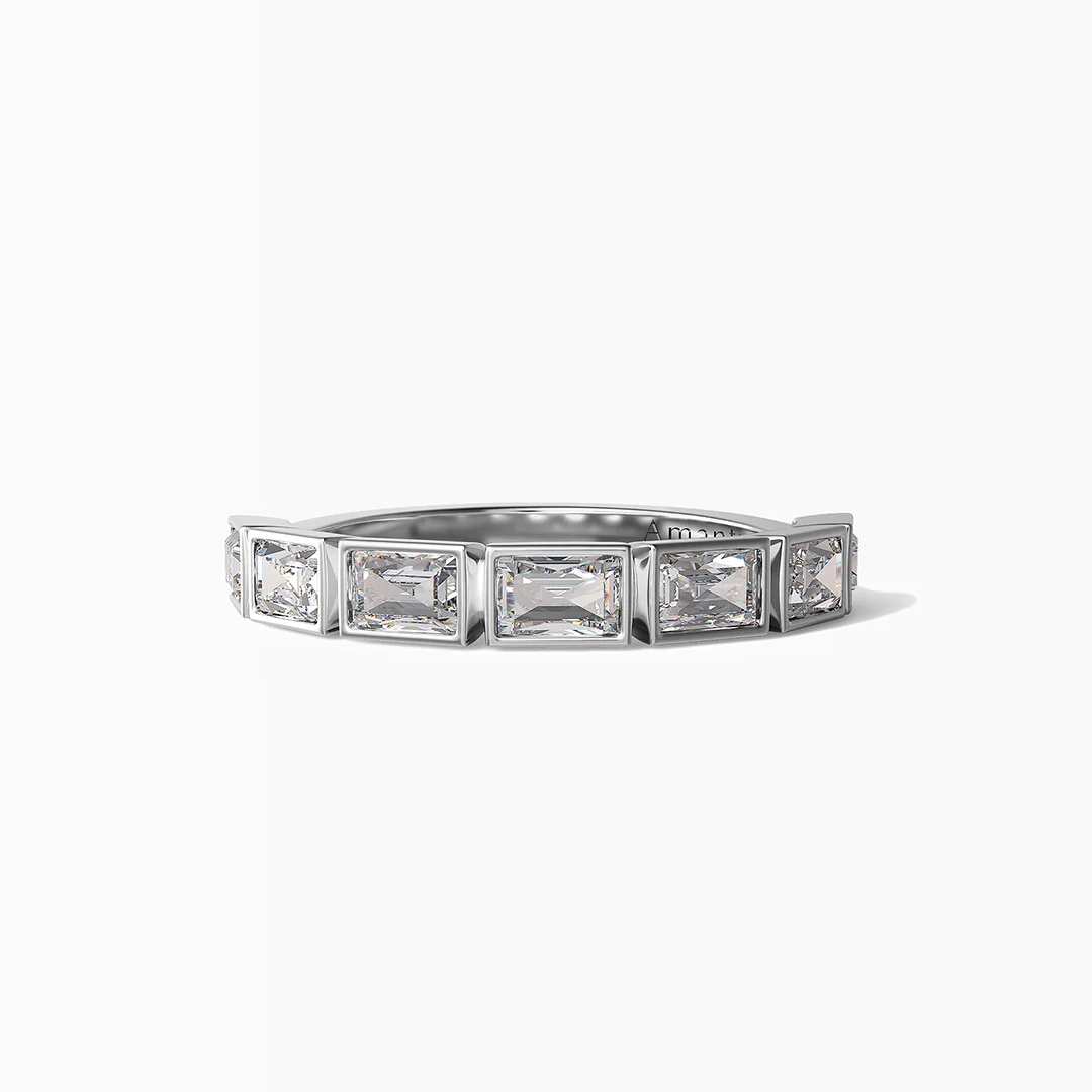 Émeraude - Diamond Wedding Band