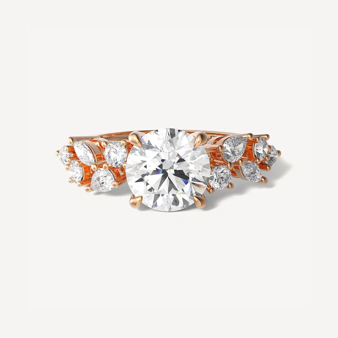 Rayonnantecut Round - 0.40 Ct