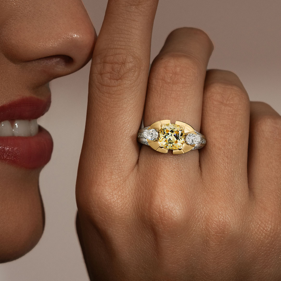 Art Déco – High Jewellery Diamond Ring