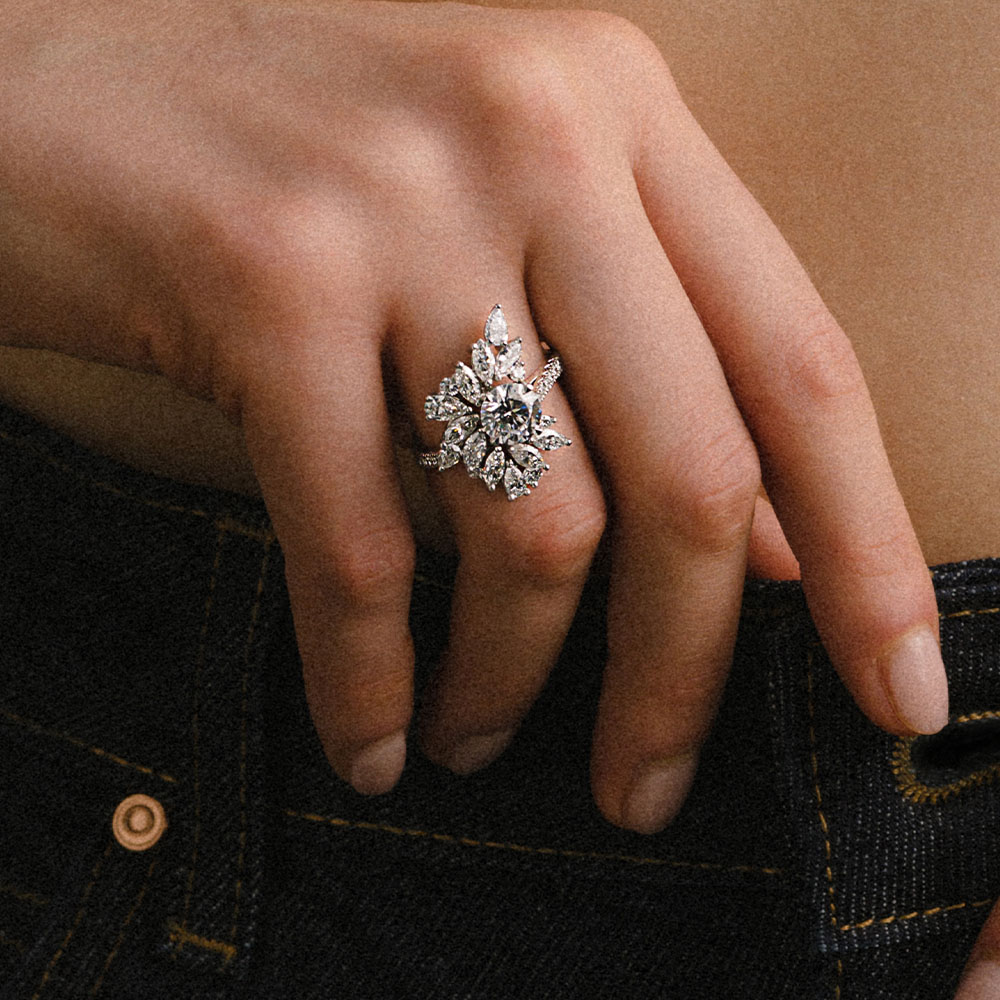 Florale – High Jewellery Diamond Ring
