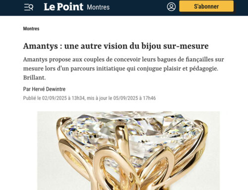 Le Point – Une autre vision du bijou sur-mesure